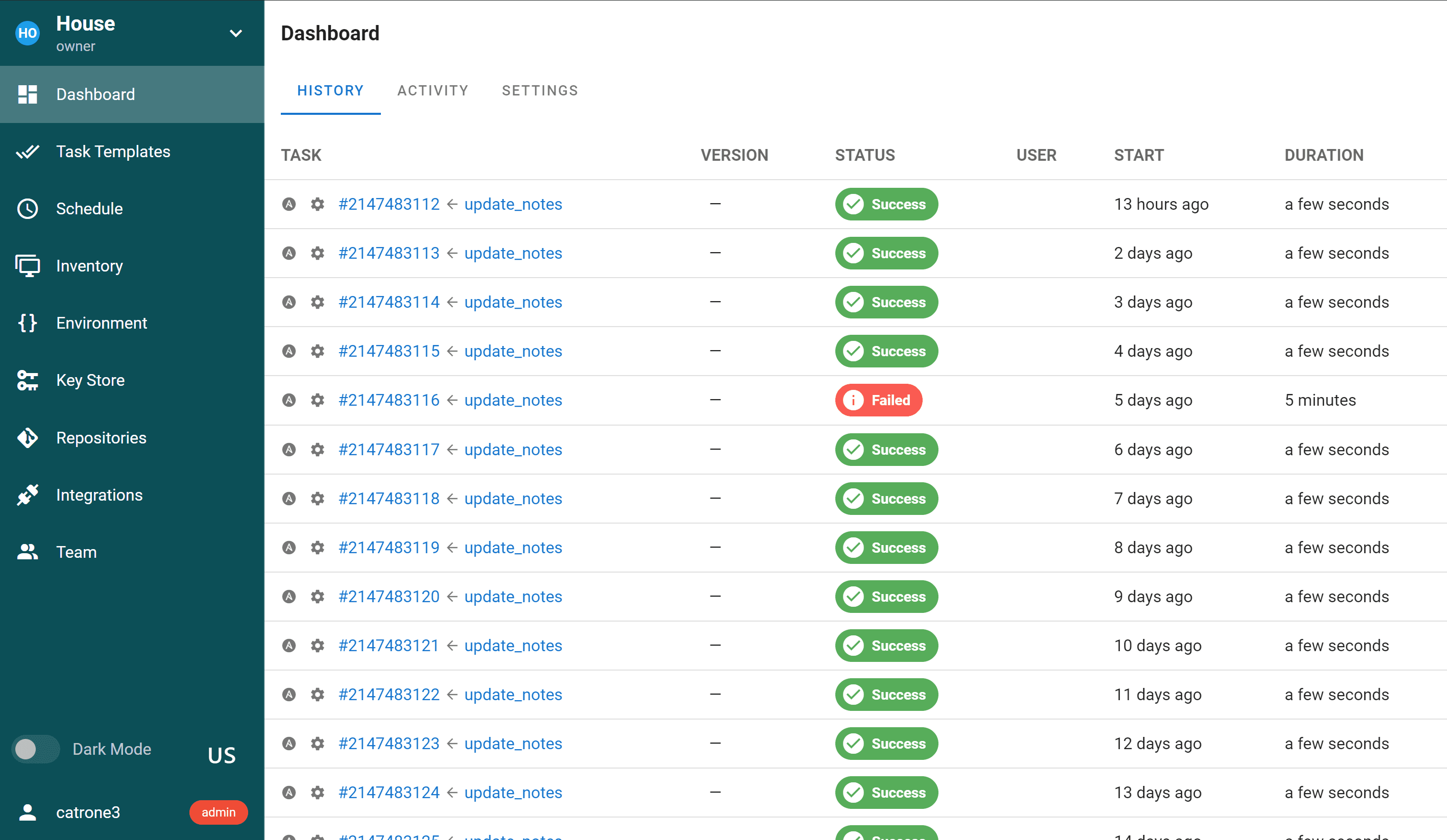 Home Lab Ansible preview